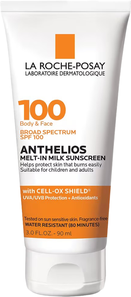 Anthelios Melt-in Milk Body & Face Sunscreen Lotion SPF 100