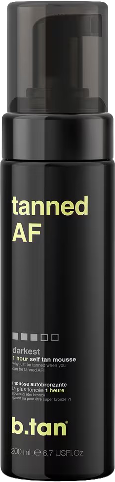 Tanned AF 1 Hour Self Tan Mousse
