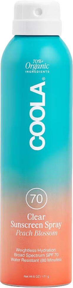 Peach Blossom Classic Body Organic Sunscreen Spray SPF 70