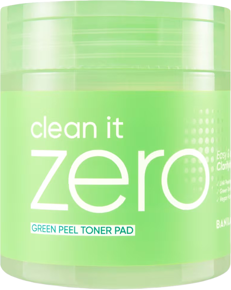 Clean it Zero Green Peel Toner Pads