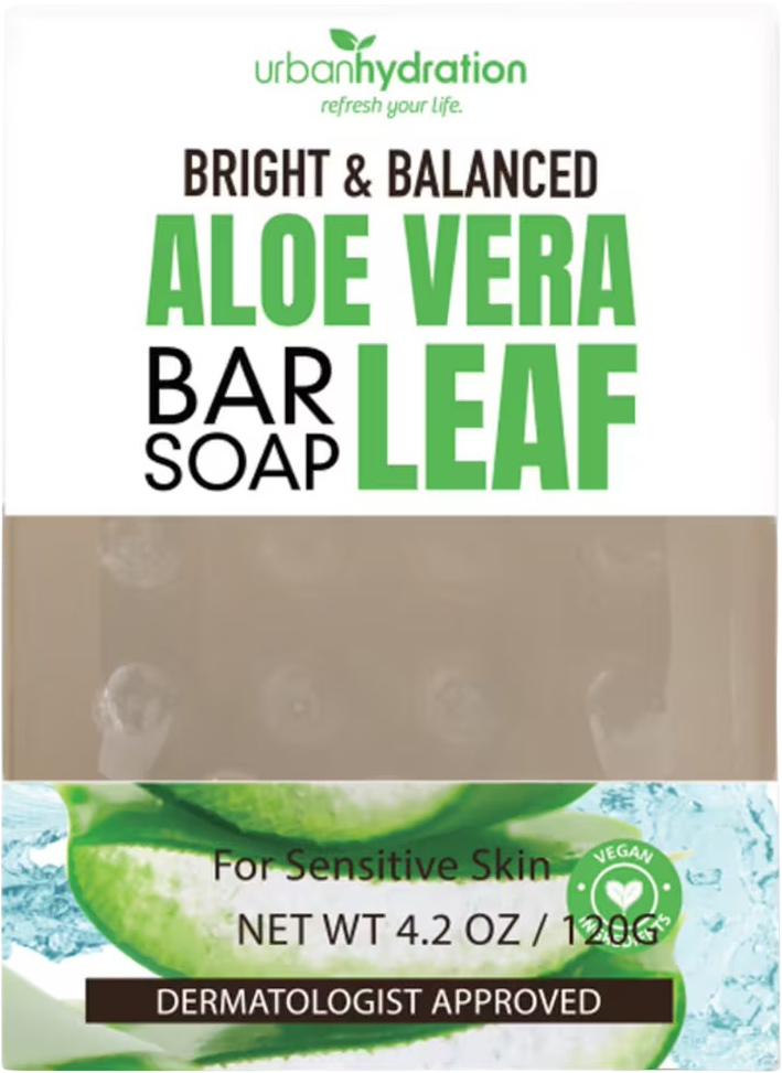Aloe Vera Leaf Face & Body Bar Soap
