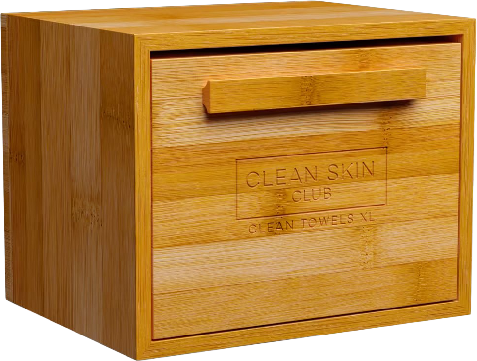 Clean Skin Club Luxe Bamboo Box + Clean Towels Original