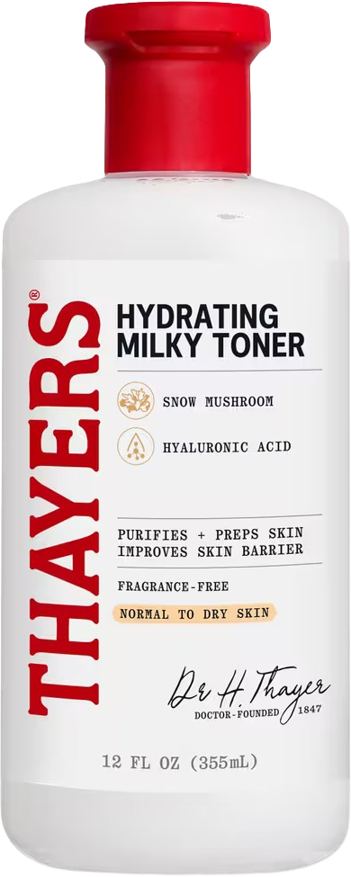 Milky Hydrating Face Toner with Snow Mushroom and Hyaluronic Acid