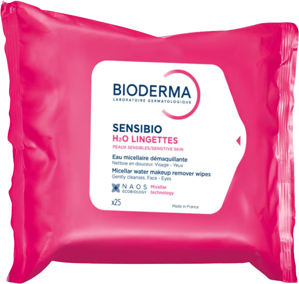 Sensibio H2O Wipes Face Cleanser for Sensitive Skin