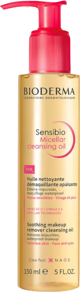 Sensibio Micellar Cleansing Oil Face Cleanser for Sensitive Skin