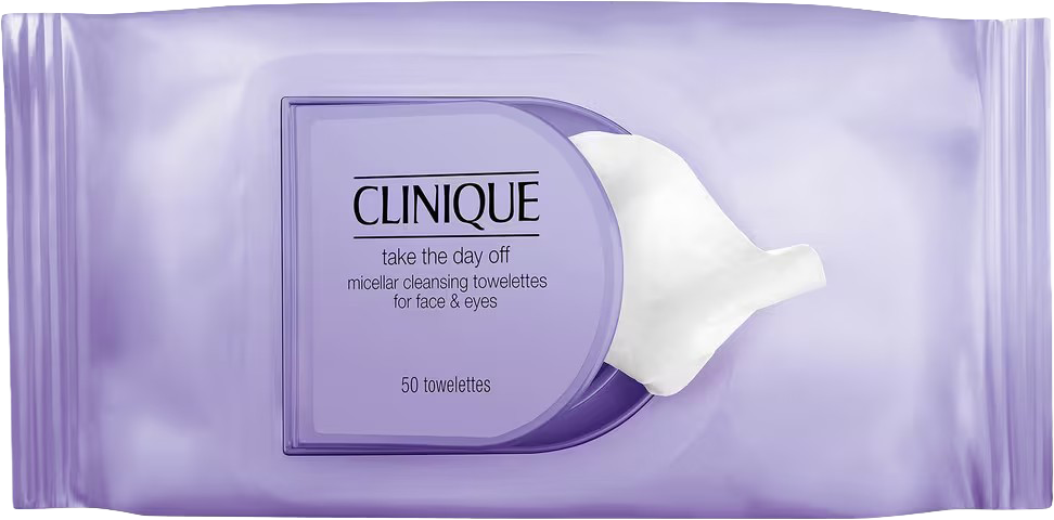 Take The Day Off Micellar Cleansing Towelettes for Face & Eyes Makeup Remover Wipes
