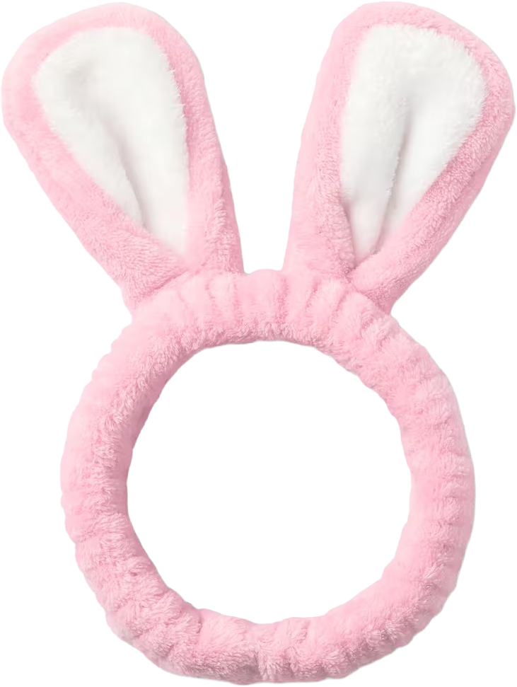 Bunny Beauty Routine Spa Headband