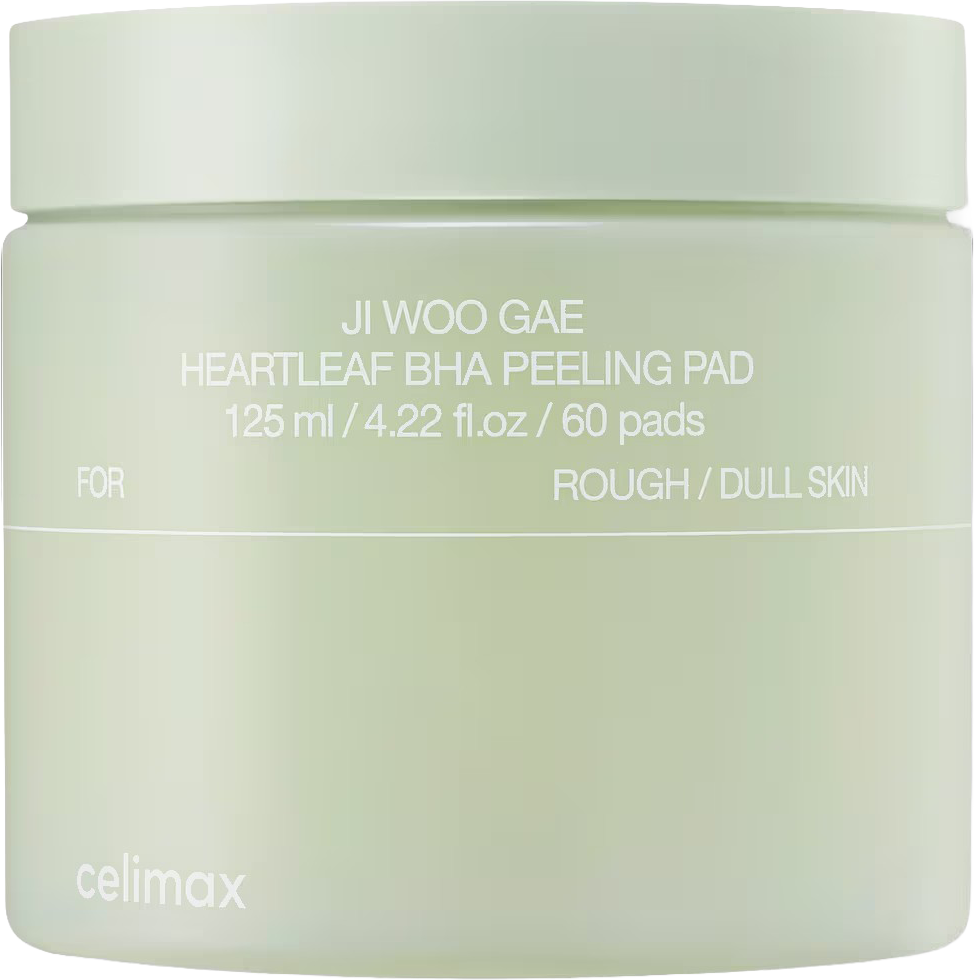 Jiwoogae Heartleaf BHA Peeling & Exfoliating Pads