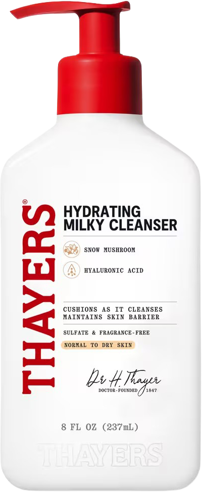 Hydrating Milky Facial Cleanser with Snow Mushroom and Hyaluronic Acid