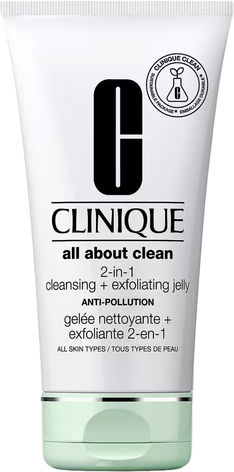 All About Clean 2-in-1 Face Cleansing + Exfoliating Jelly Cleanser with Salicylic Acid