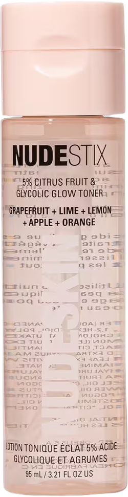 NUDESKIN 5% Citrus Fruit & Glycolic Glow Toner