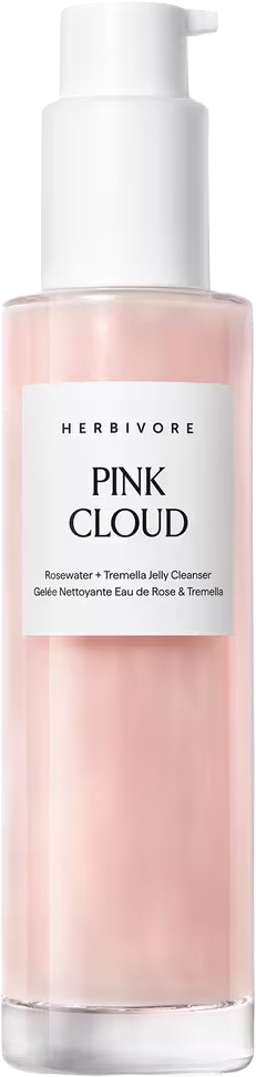 PINK CLOUD Rosewater + Tremella Creamy Jelly Cleanser
