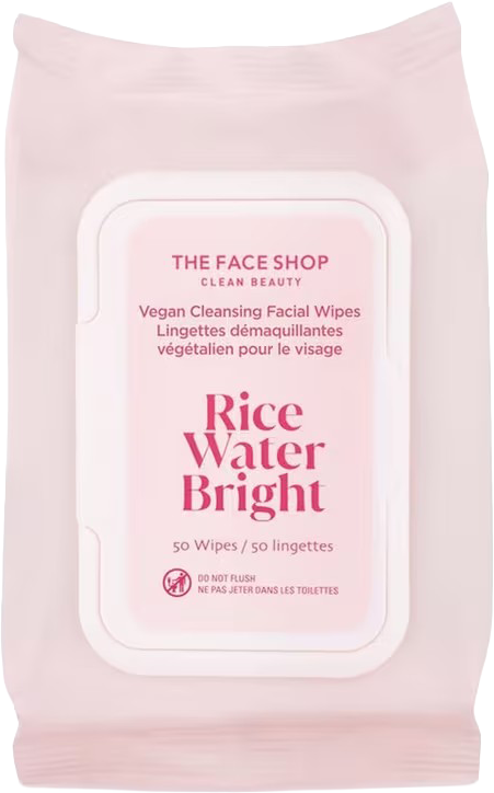 Rice Water Bright Cleansing Facial Wipes