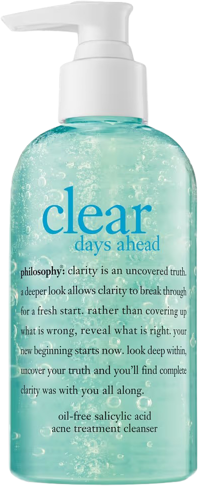 Clear Days Ahead Oil-Free Salicylic Acid Acne Treatment Cleanser