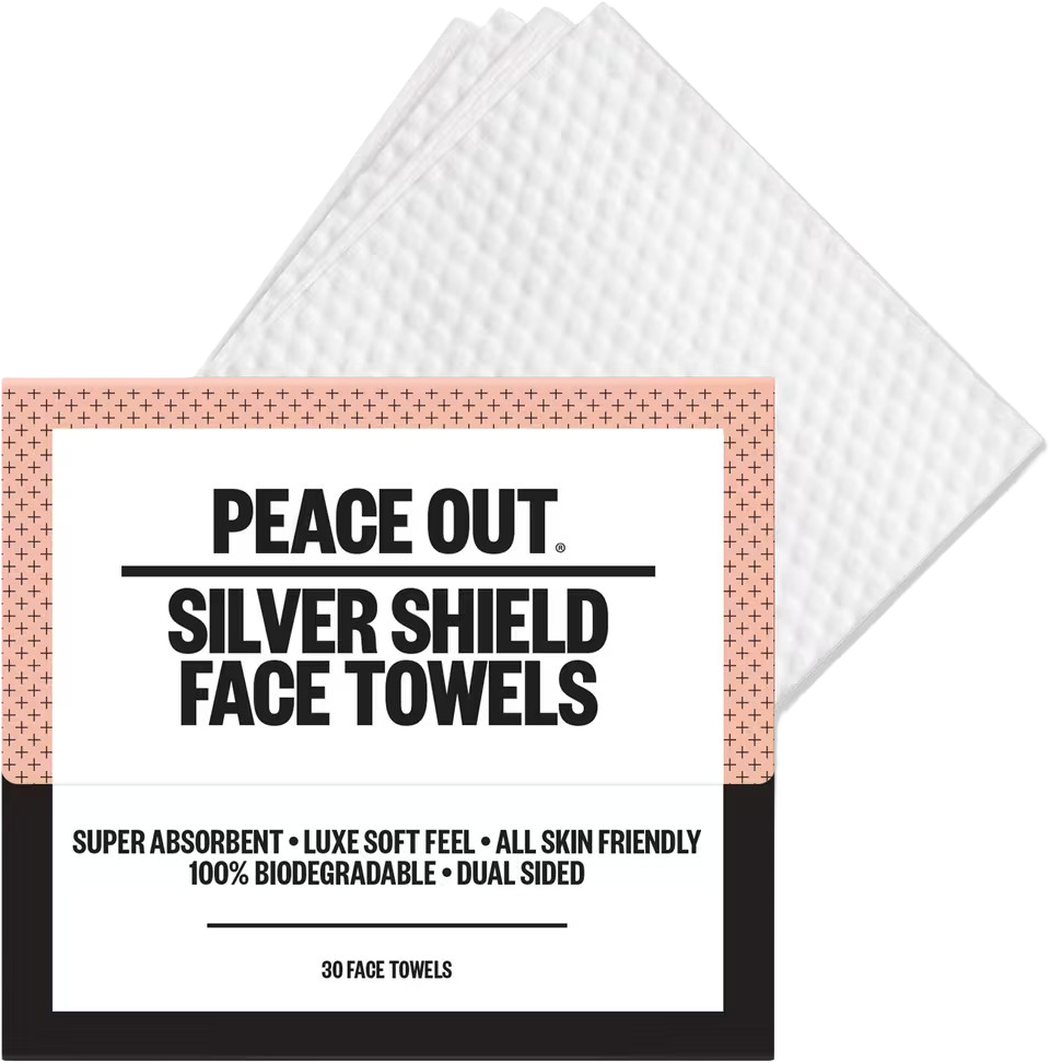Silver Shield Disposable Face Towels