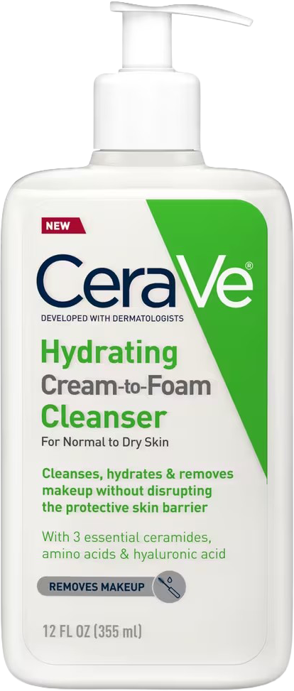 Hydrating Cream-to-Foam Cleanser