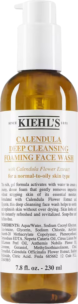 Calendula Deep Cleansing Foaming Face Wash