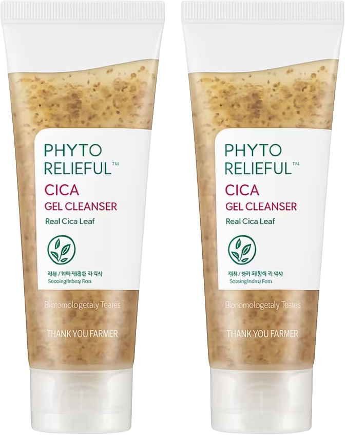 Phyto Relieful Cica Gel Cleanser Duo