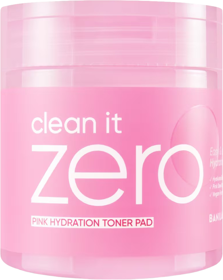 Clean it Zero Pink Hydration Toner Pads