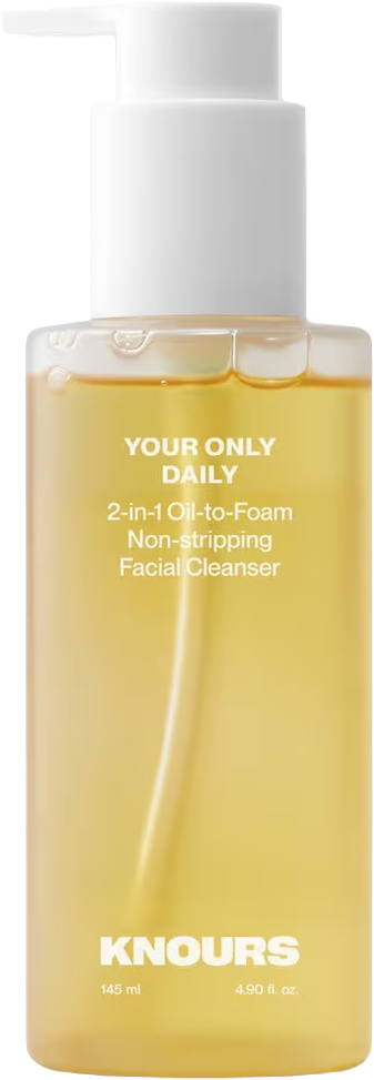 2-in-1 Oil-to-Foam Non-Stripping Facial Cleanser