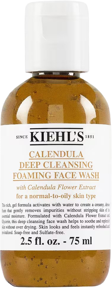 Travel Size Calendula Deep Cleansing Foaming Face Wash