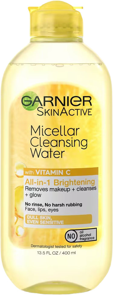 SkinActive Micellar Cleansing Water with Vitamin C