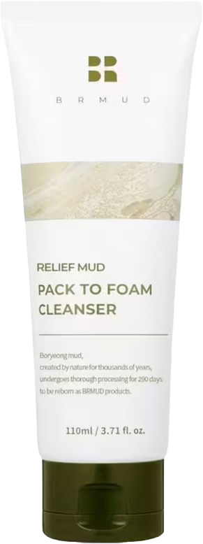 Relief Mud Pack To Foam Cleanser