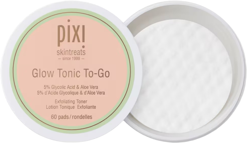 Glow Tonic To-Go 5% Glycolic Acid Exfoliating Toner Pads