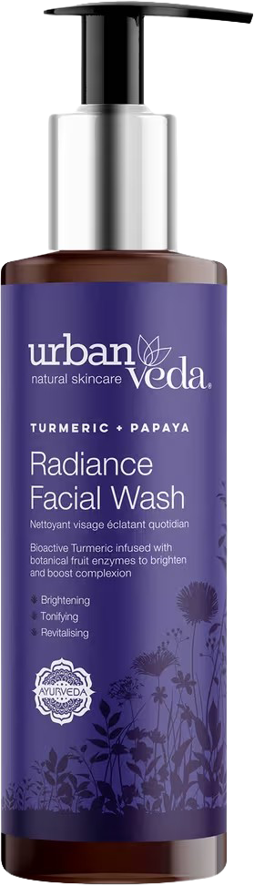 Brightening Turmeric Radiance Facial Wash Daily Cleanser