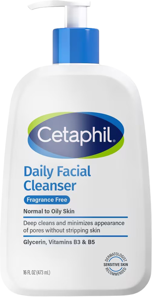 Daily Facial Cleanser Face Wash Fragrance Free for Sensitive Skin
