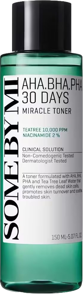 AHA BHA PHA 30 Day Miracle Exfoliating Toner