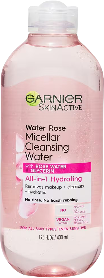 SkinActive Micellar Cleansing Water with Rose Water