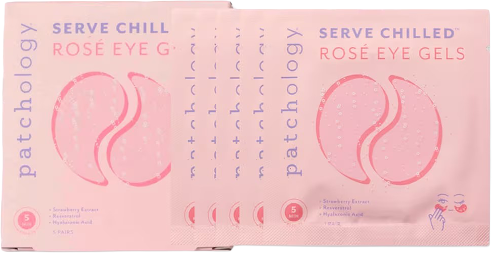 Serve Chilled Rosé Hydrating Eye Gels