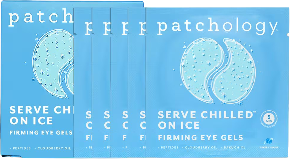 Serve Chilled On Ice Cooling & Firming Under Eye Gel Patches