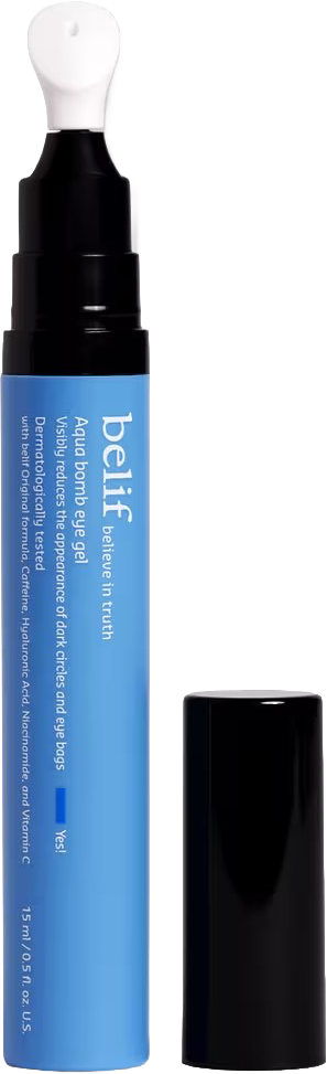 Aqua Bomb Depuffing Eye Gel with Caffeine + Hyaluronic Acid