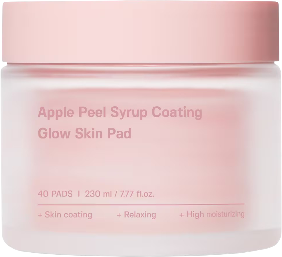 Apple Peel Syrup Coating Glow Skin Pad