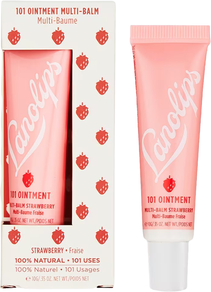 Strawberry 101 Ointment Multi-Balm - Dry Lips Treatment