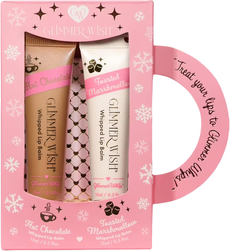 Hot Chocolate and Toasted Marshmallow Glimmer Whip Duo