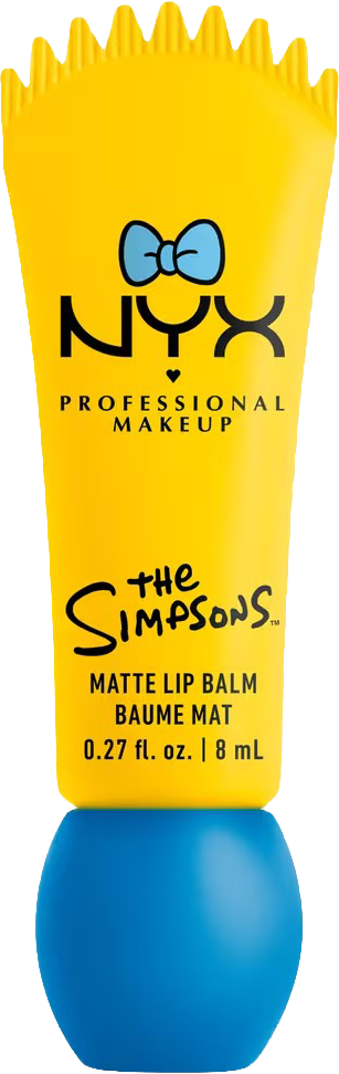 Simpsons Collab Smushy Matte Lip Balm - Peekaboo Blue