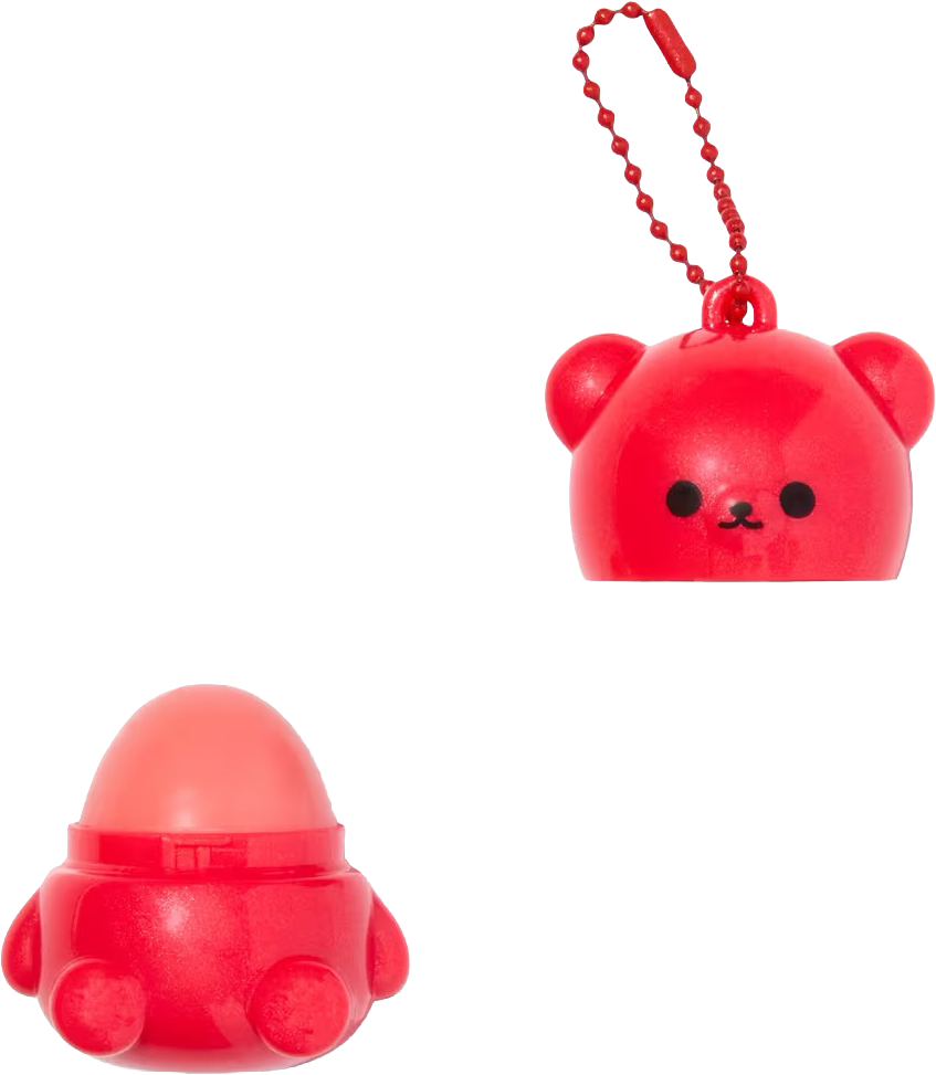 Sweet Peach Teddy Lip Balm