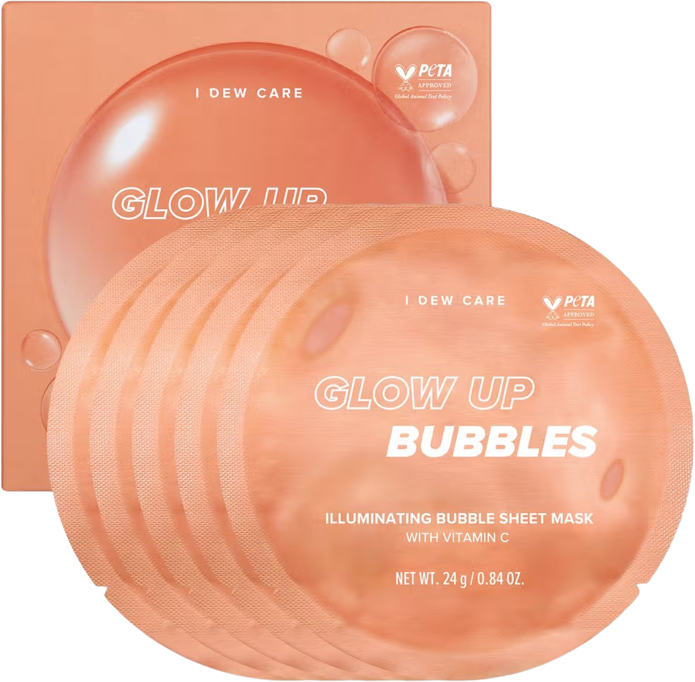 Glow Up Bubbles Illuminating Bubbling Sheet Mask