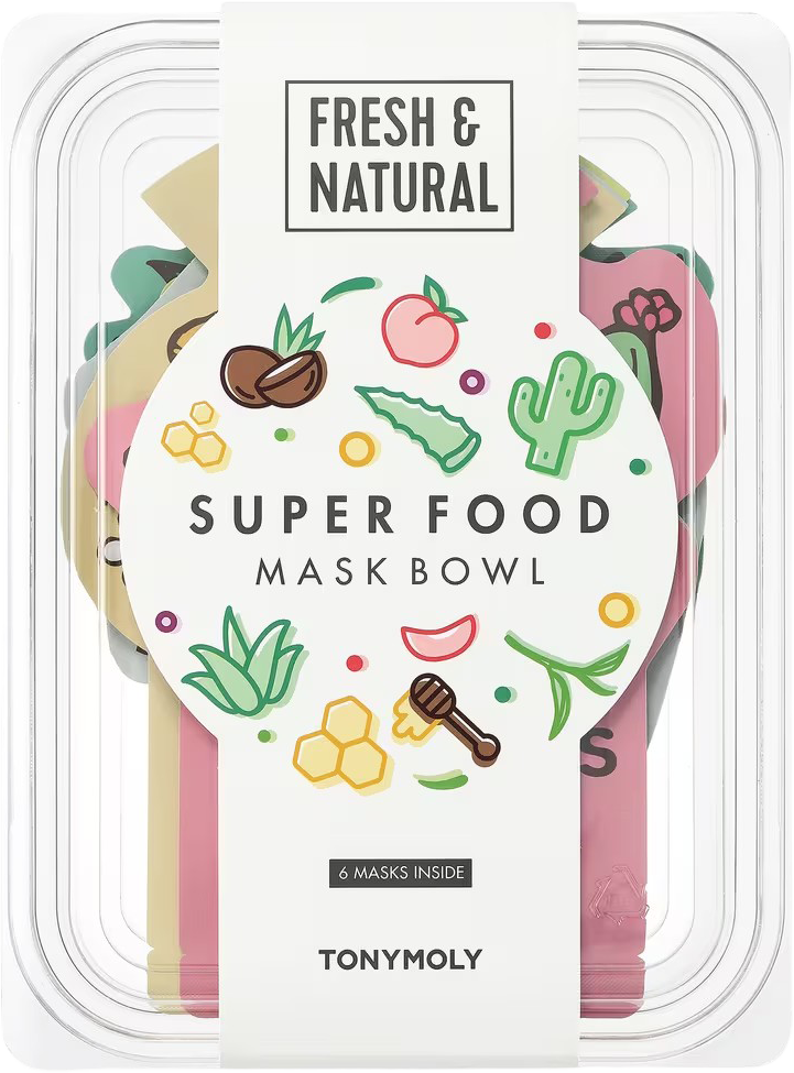 Super Food Bowl Sheet Mask Set