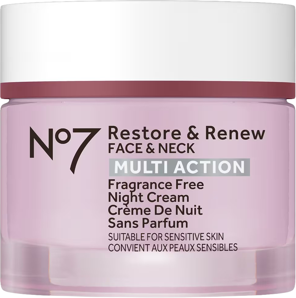 Restore & Renew Face & Neck Multi Action Fragrance Free Night Cream