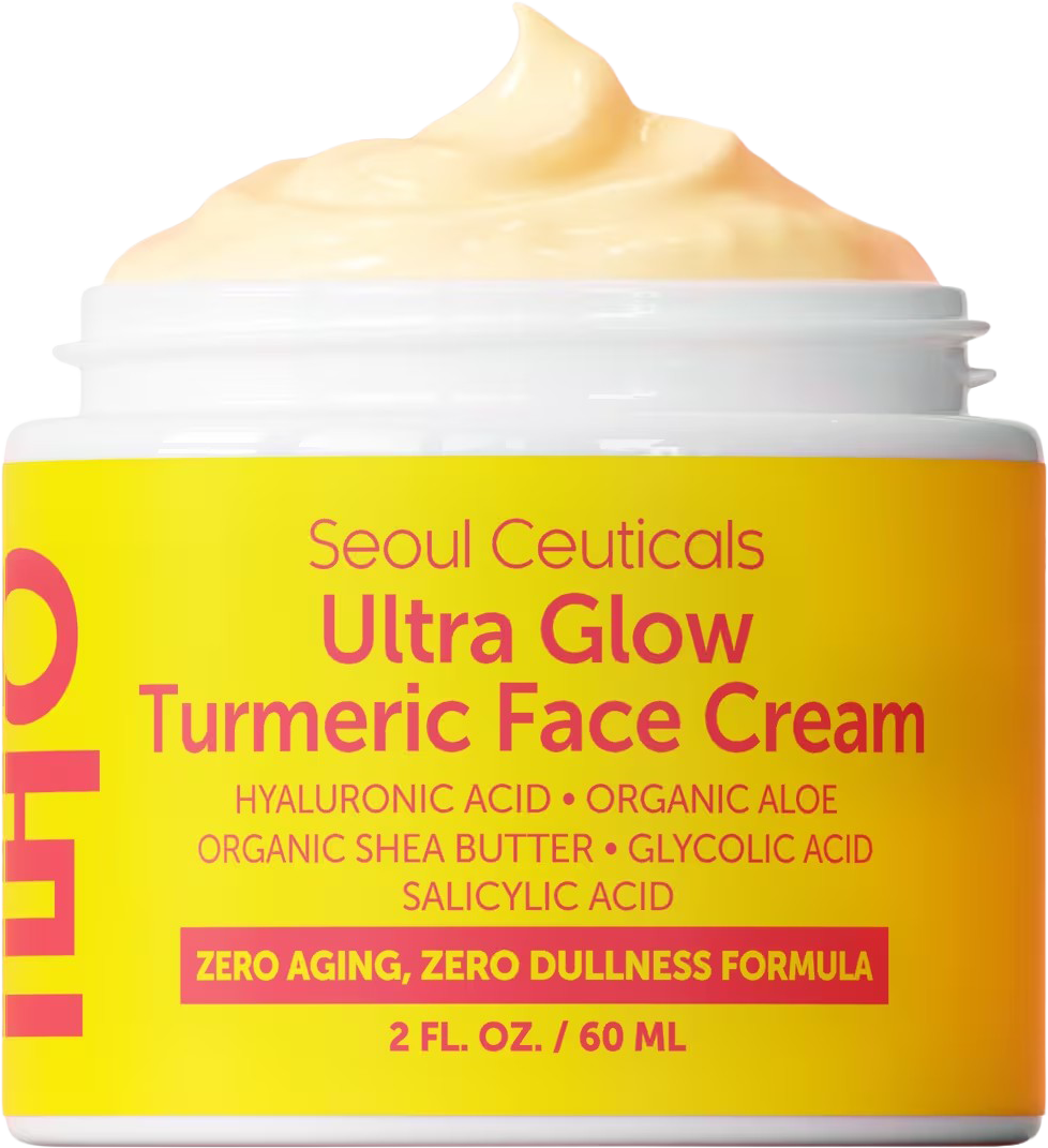 Korean Skin Care Ultra Glow Turmeric Face Cream