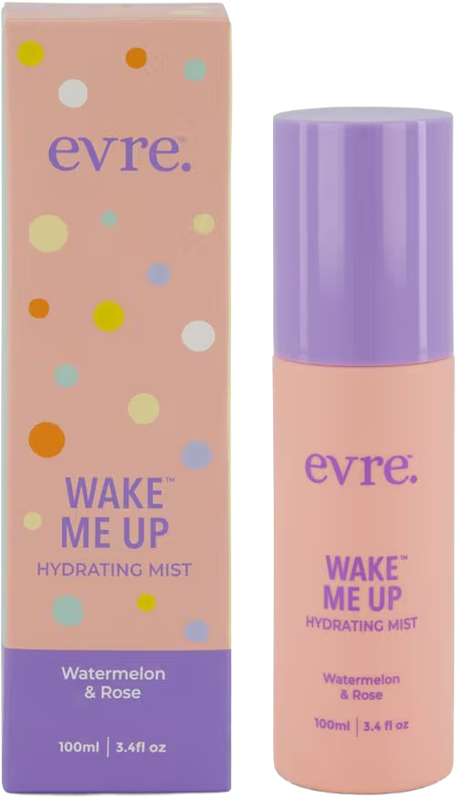 Wake Me Up Watermelon & Rose Hydrating Face Mist for Teens