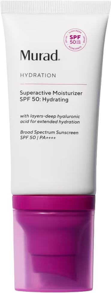 Superactive Deep-Hydration Moisturizer SPF 50 with Hyaluronic Acid