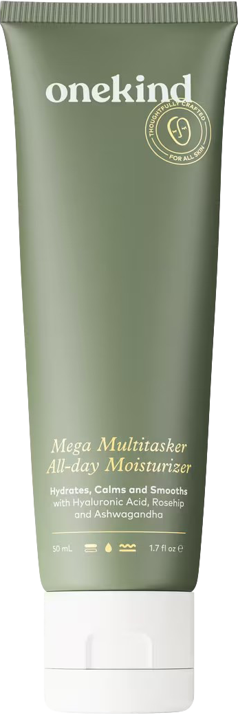 Mega Multitasker Lightweight Antioxidant Daily Face Moisturizer with Hyaluronic Acid