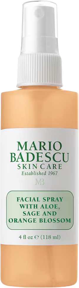 Facial Spray with Aloe, Sage and Orange Blossom