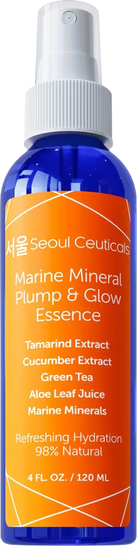Korean Skin Care Marine Mineral Pump & Glow Essence