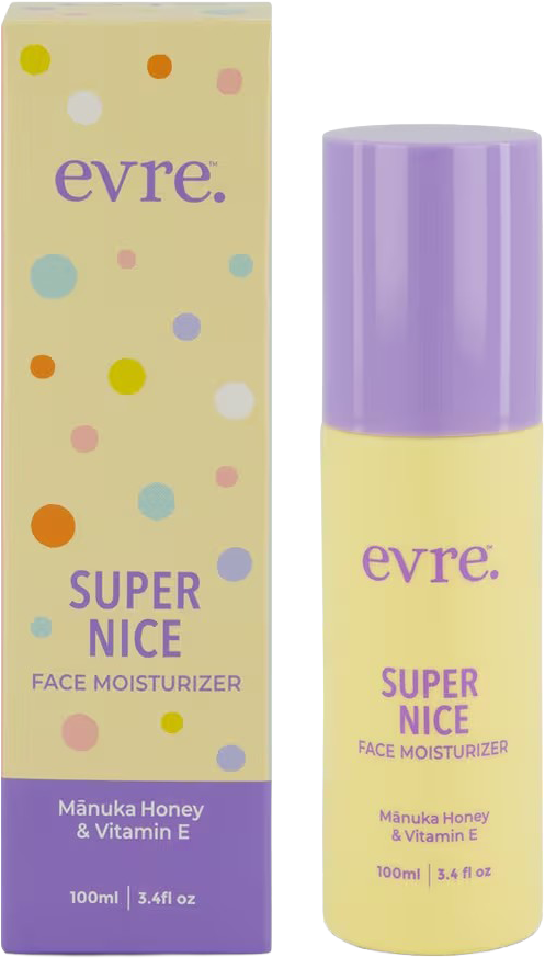 Super Nice Mānuka Honey & Vitamin E Face Moisturizer for Teens
